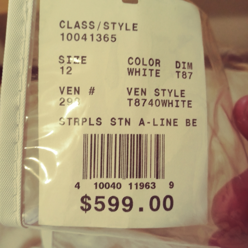 Size 12 wedding dress